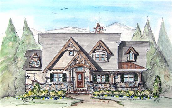 Prather Stone Cottage - Natural Element Homes